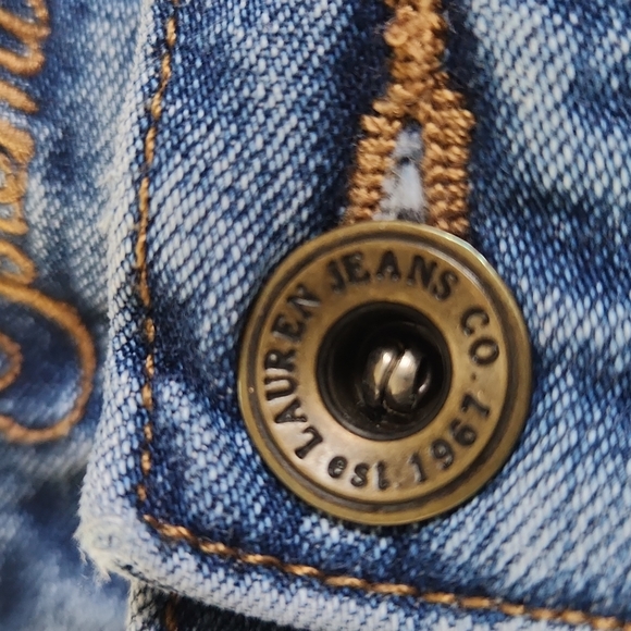 LAUREN BY RALPH LAUREN 1967 JEANS WOMENS SIZE 10 - Picture 4 of 6
